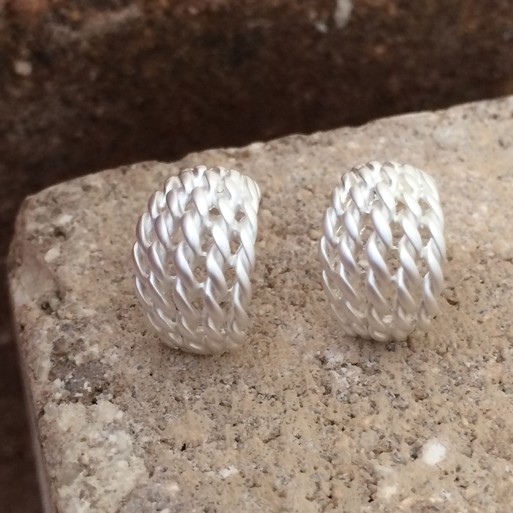 Small Stud Earrings - Picture 5 of 7